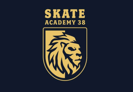 skateacademy38 Logo mit Löwenkopf