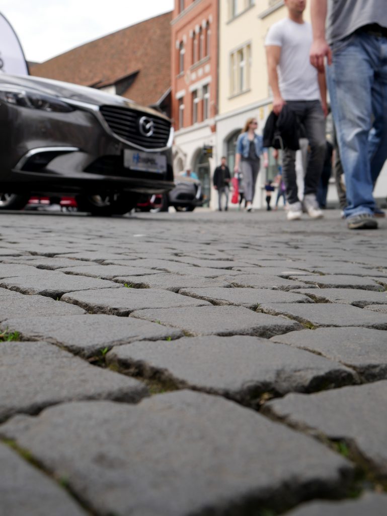 Braunschweig Domplatz Auto