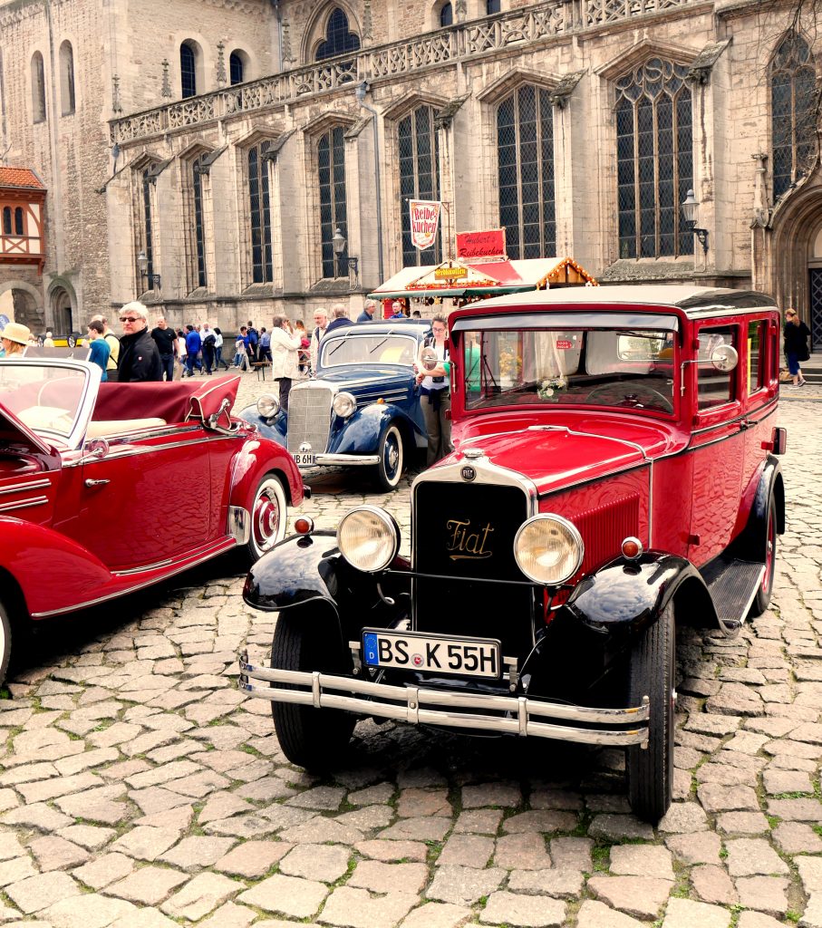 Oldtimer Fiat Braunschweig Modeautofruehling 2017