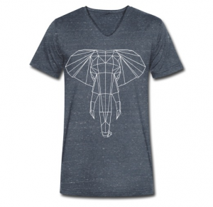 geometric Elephant T-Shirt