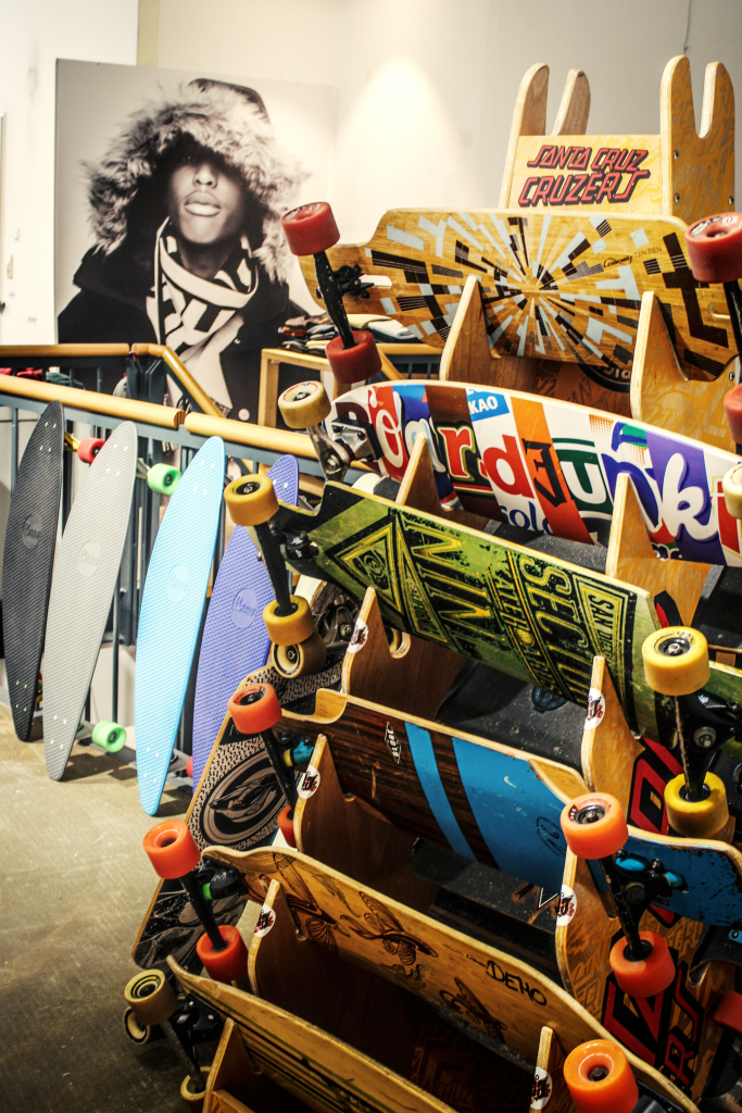 verschiede Longboards