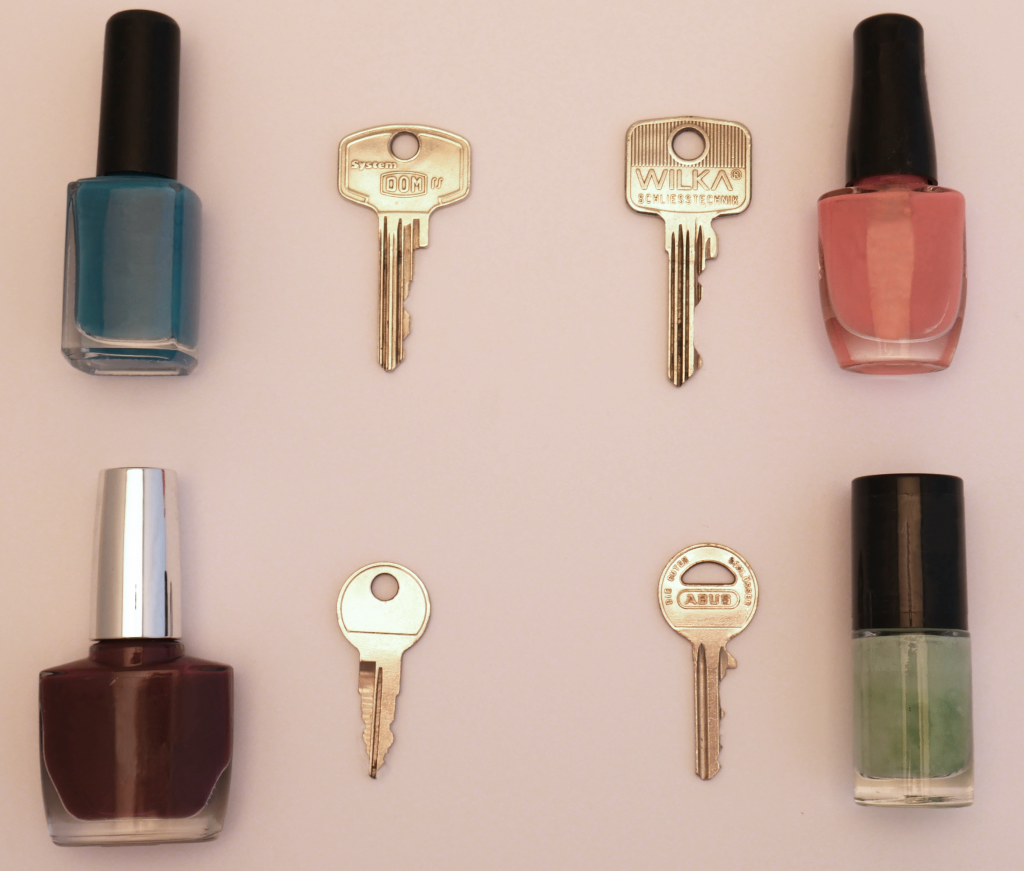 schluessel nagellack