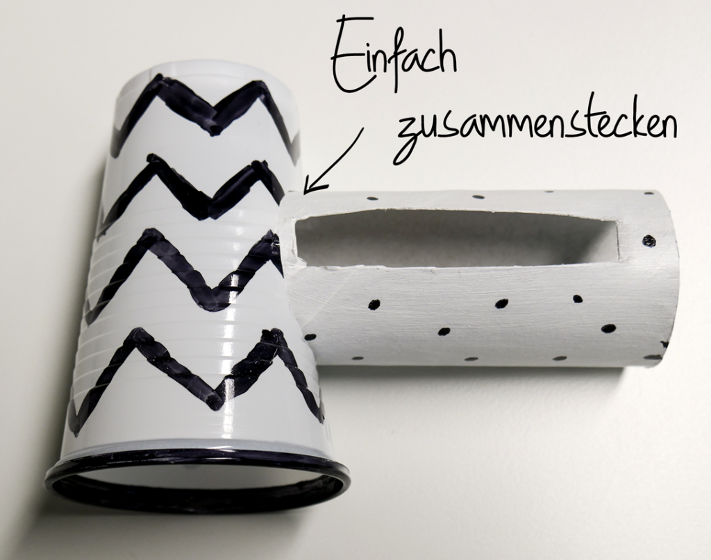 Anleitung zusammenstecken