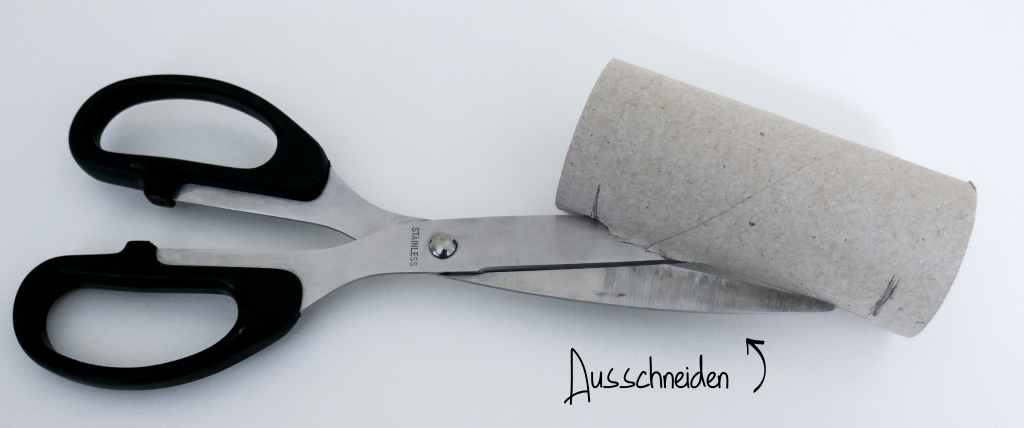 toilettenpapier mit schere