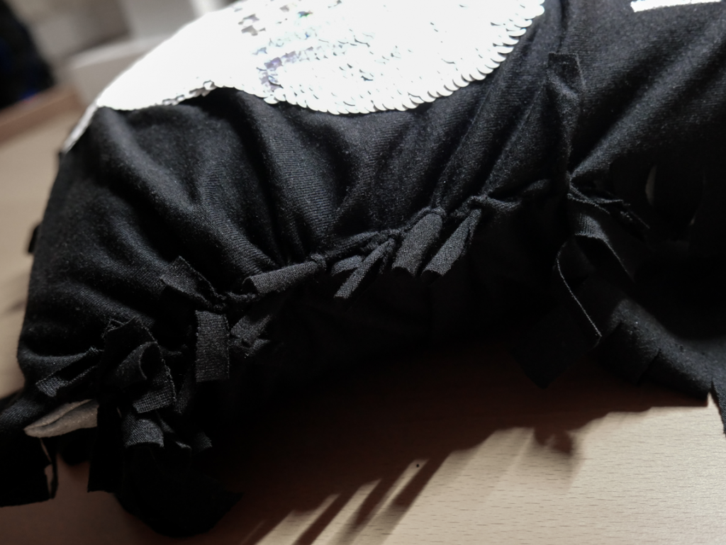 Beide Schichten miteinander verknoten