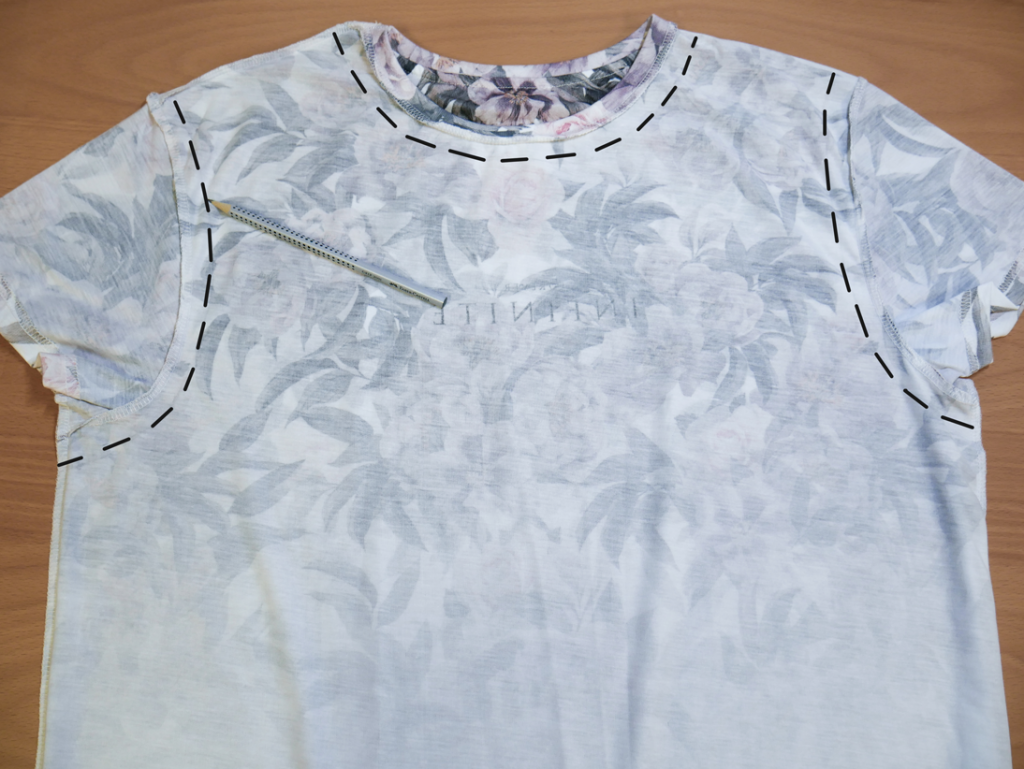 Übersicht: Bereiche, die abgeschnitten werden müssen