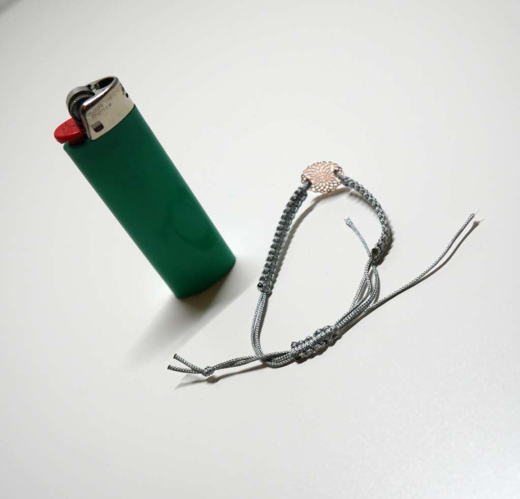 Makramee Armband Feuerzeug