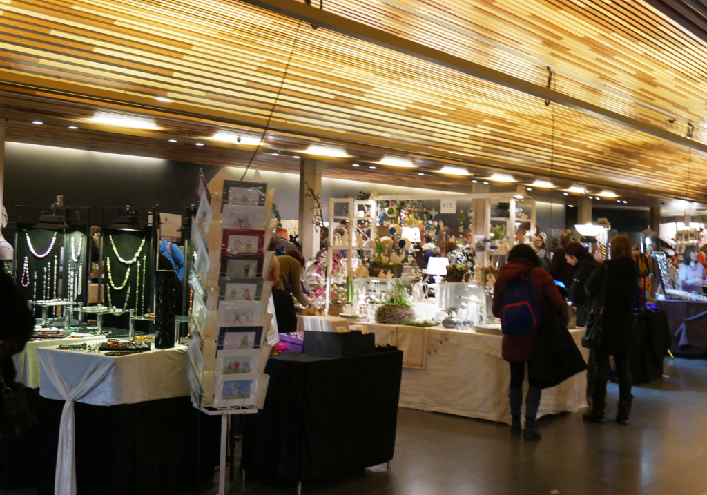 Foyer mit Ausstellern