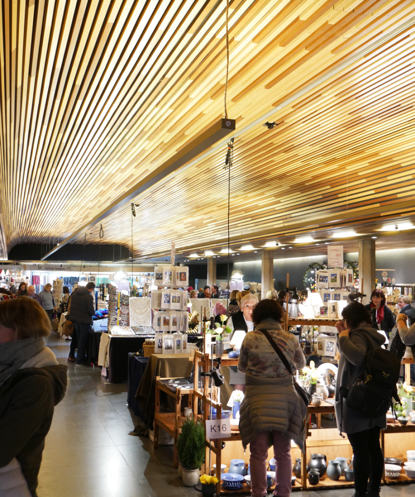 Foyer der Stadthalle Braunschweig zur handmade-Messe