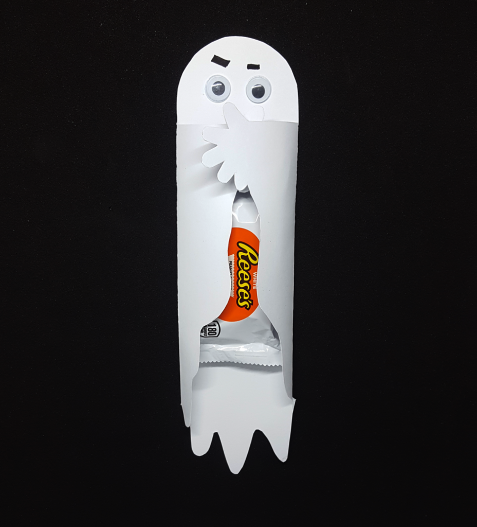 Geist aus Pappe mit Reese´s