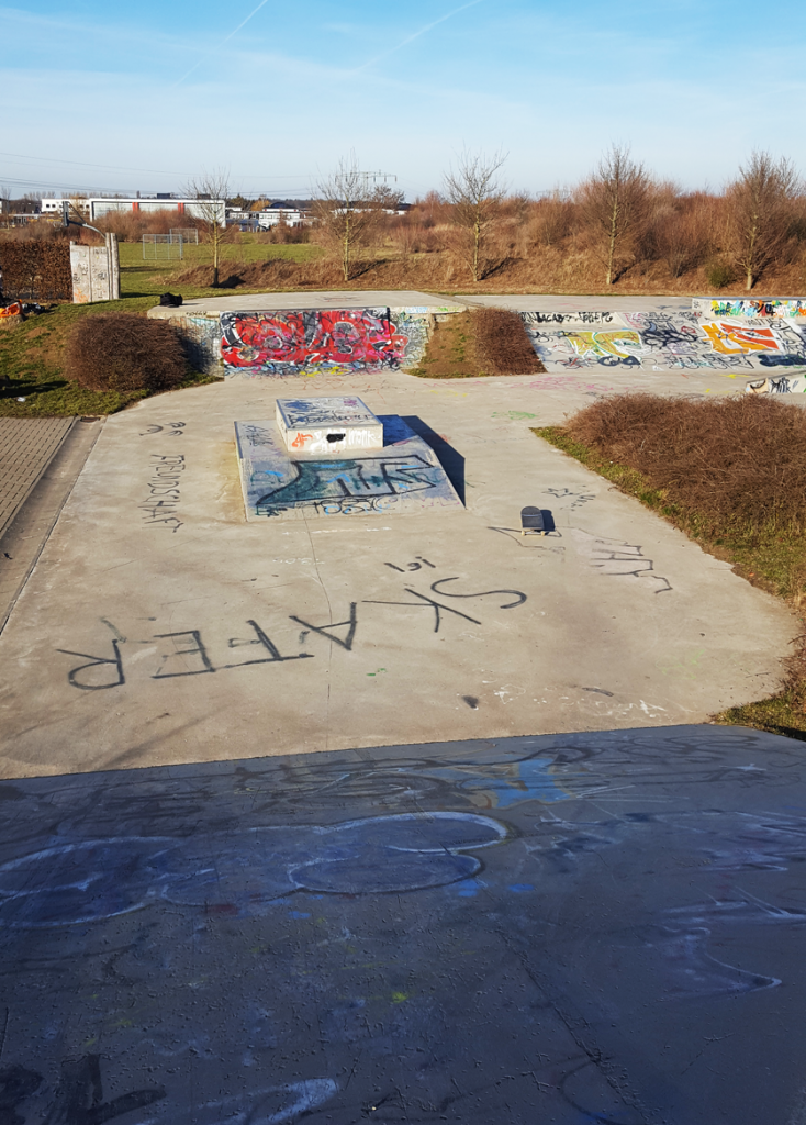 Rampe Skatepark Lamme Braunschweig
