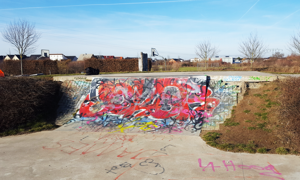 Skateplatz Quarterpipe