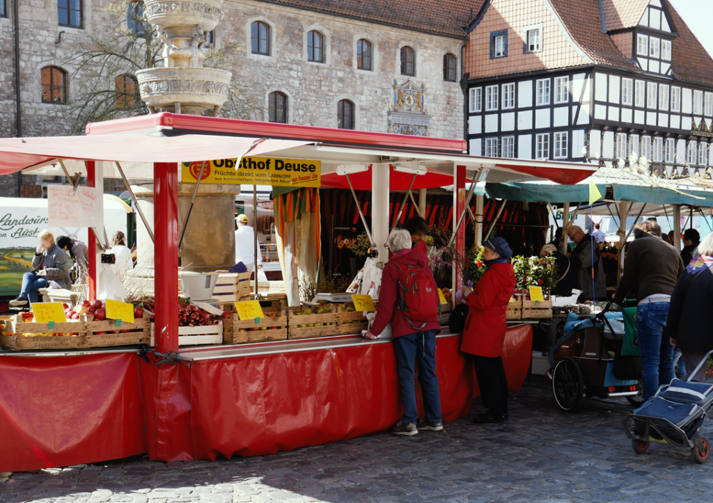 Obsthof Deuse Marktstand