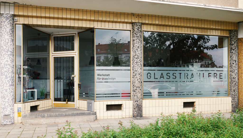 Aussenansicht Glasstrahlerei