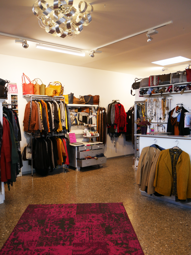 Innenansicht Modegeschäft