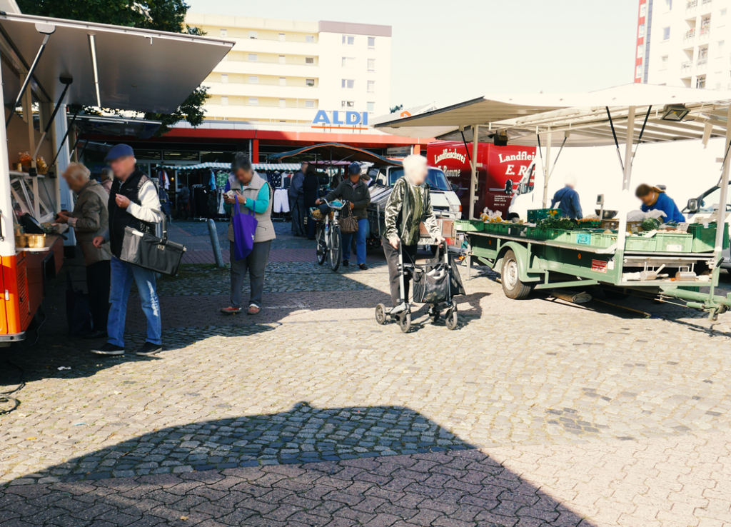 Stände am Erfurtplatz