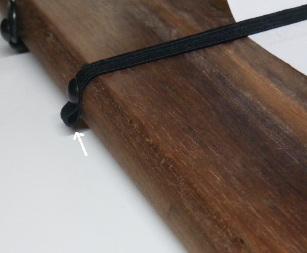 Schlaufe Gummiband für die Kassenrolle