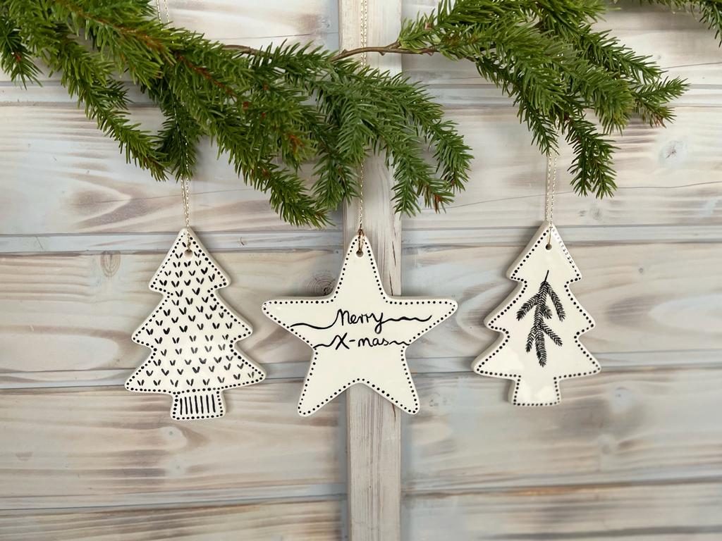 Christmaumschmuck aus Holz