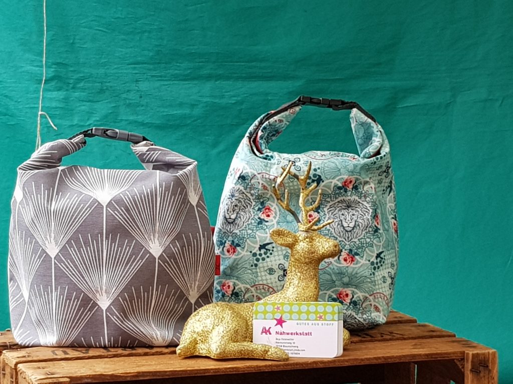 Taschen selbst genäht von der Nähwerkstatt