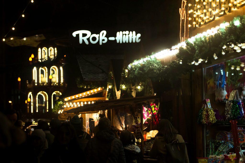 Stände Weihnachtsmarkt