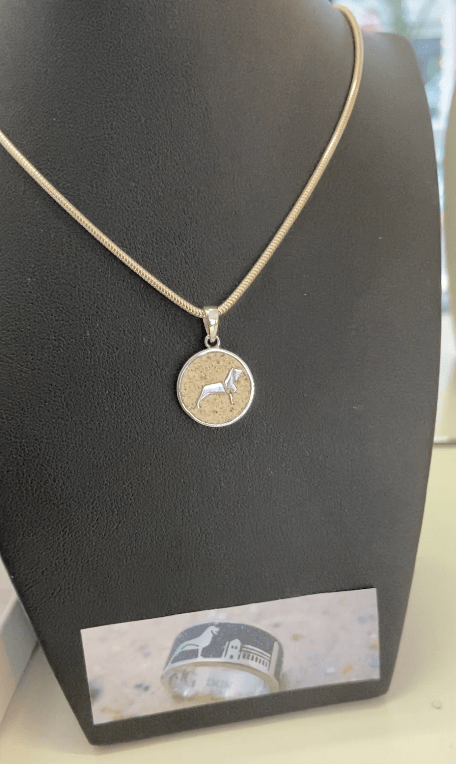 Kette mit dem Braunschweiger Löwen