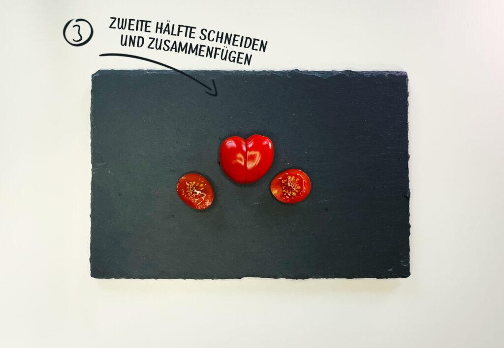 Herzförmige Tomaten