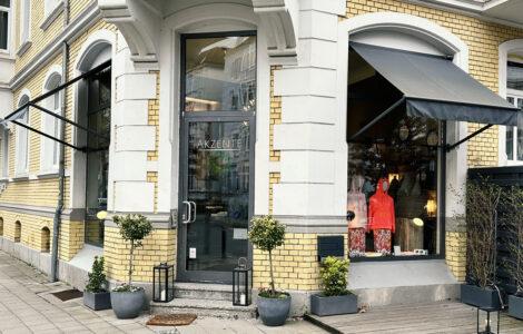 Aussenansicht des Eckladens AKZENTE