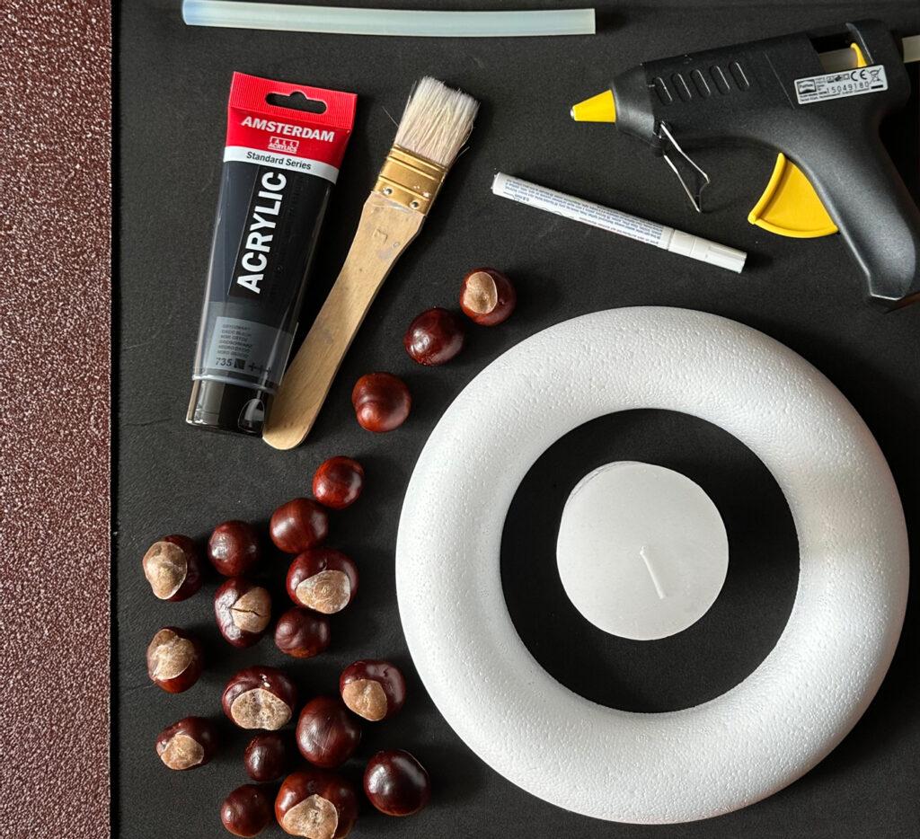 Utensilien für eine DIY Anleitung